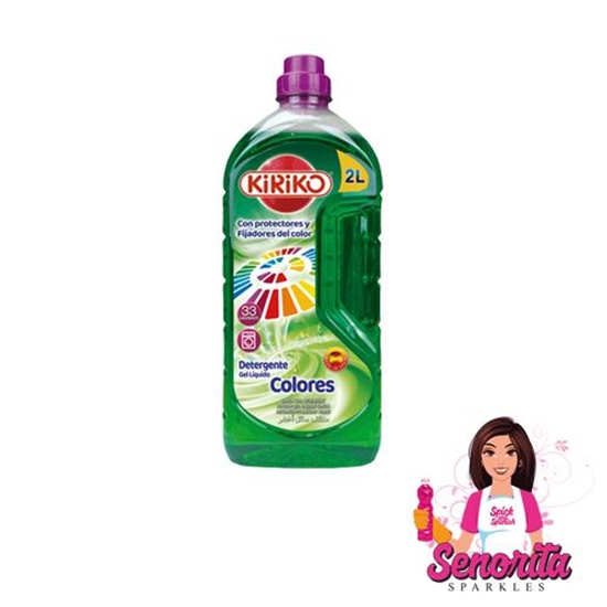 Picture of KIRIKO DETERGENT GEL COLOUR 2LT